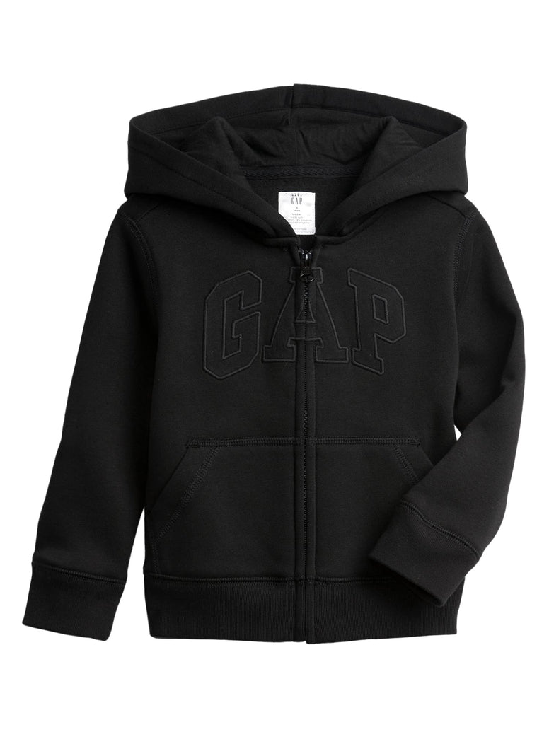 GAP Baby Boys' Playtime Favorites Logo Full Zip Hoodie Hooded Sweatshirt 3-6M