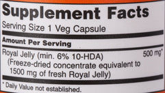 Now Foods Royal Jelly 1500Mg Caps. 60'S Freeze Dried