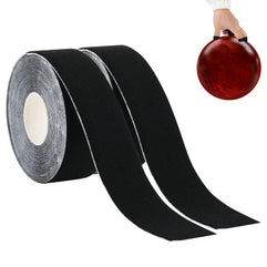 Cosmos Set of 2 Rolls Bowling Finger Tape Thumb Tape Elastic Bowling Ball Thumb Tape Protective Bowling Accessories for Bowler Sport Exercise Workout, Each Roll 2.5 cm x 5m