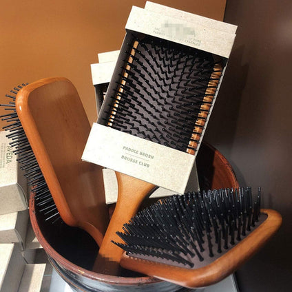 Anti Static Detangling Best Paddle Air Cushion Massage Comb Brush for Reducing Hair Breakage