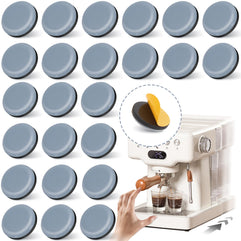 24 PCS Appliance Sliders for Kitchen Appliances,Small Kitchen Appliance Slider,DIY Self-Adhesive Furniture Sliders,for Coffee Maker,Air Fryer,Pressure Cooker,Kitchen Accessories for Countertop
