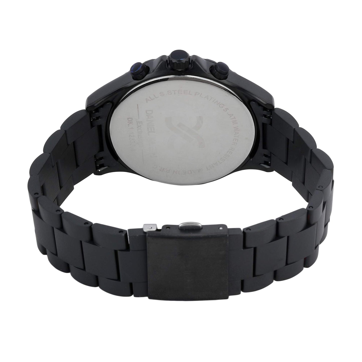 Daniel Klein Analog Gunmetal Dial Men's Watch-DK.1.12333-4, Bracelet