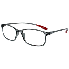 Opulize Ice 4 Pack Super Lightweight Reading Glasses Black Blue Grey Womens Mens RRRR61-1137 +1.00