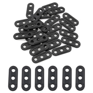 ZZLZX 30PCS Tent Wind Rope Buckle Fastener Plastic Cord Tensioners Rope Adjuster for Outdoor Activities Camping Hiking Picnic