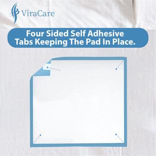 30 x Incontinence Bed Pads | Incontinence Bed Sheets | Disposable Bed Mats for Incontinence | Bed Protectors Kids & Adults | Maternity Bed Mats | Size 60×60cm (1 Pack of 30)