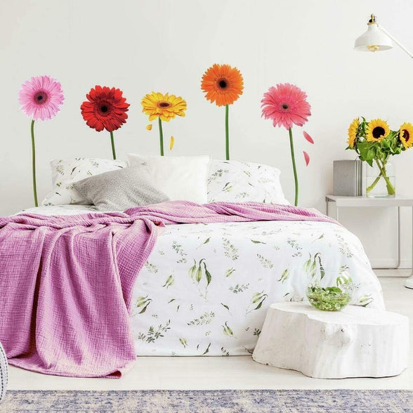 Roommates Gerber Daisies Wall Decal, Multi-Colour, Rmk1279Gm