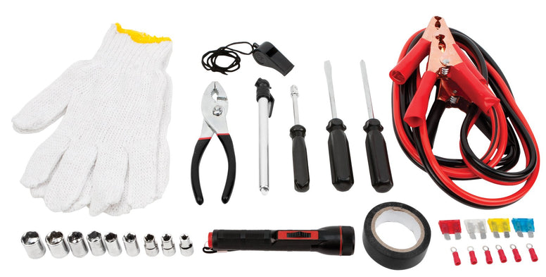 Performance Tool W1556 Commuter Emergency Roadside Safety Tool Kit