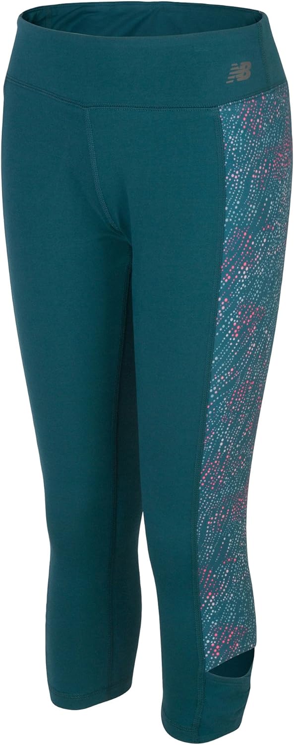 New Balance girls Performance Crop Pants