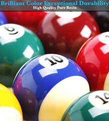 JAPER BEES Billiard Ball/Pool Ball Set Regulation Size&Weight Resin Ball