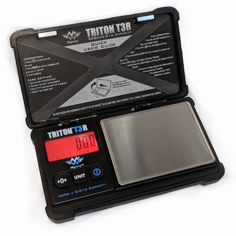 Triton T3R Recharbeable Scale 500g x .01g