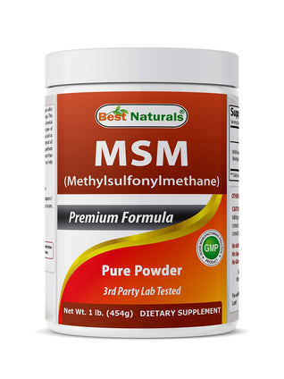Best Naturals 100% Pure MSM Powder, 1Lb