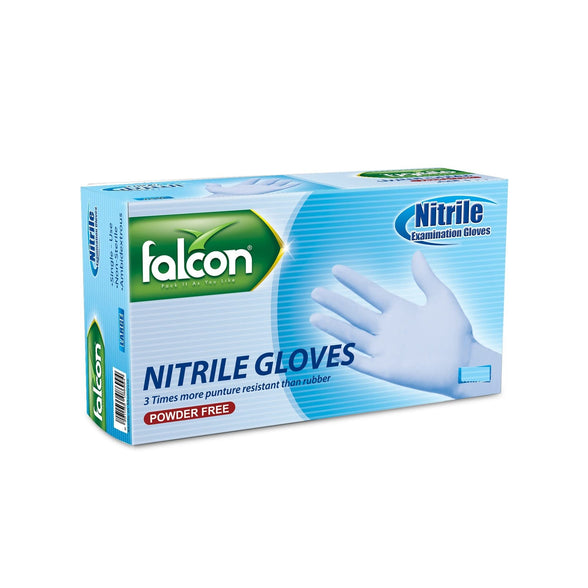 Falcon Nitrile Gloves - 100 Pieces