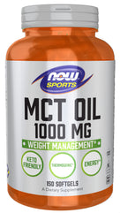 Now Foods Mct Oil 1000Mg 150's Softgels