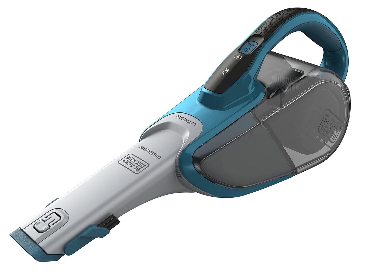 BLACK+DECKER 10.8V 21.6Wh Cordless Handheld Vacuum Cleaner With Lithium-Ion Battery, 25AW Suction Power, 500ml Bowl Capacity And Triple Filteration, For Quick+Easy Cleaning DVJ320J-B5 2 Years Warranty