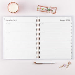 Blue Sky 2023 Weekly and Monthly Planner, January - December, 8.5" x 11", Frosted Cover, Wirebound, Joselyn (142079)