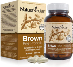 Naturanectar - Brown Bee Propolis 60 Vegetable Capsule(S) 177739