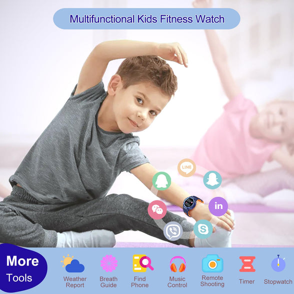 Fitness Tracker Watch for Kids, Blue