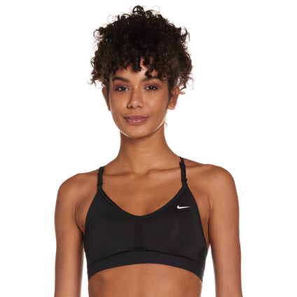 Nike Womens Dri Fit Indy V-Neck Bra