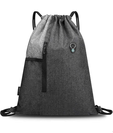 ELECDON Drawstring Sackpack Bag, Gymsack Bag with Pocket Gym Sports Bag Outdoor Exercise Running Swimming Backpack Unisex