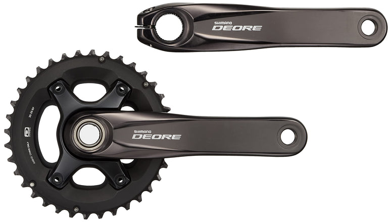 SHIMANO Deore MTB FC-M6000 Crankset 3x10-speed 40-30-22 Teeth black 2019 Crank Set