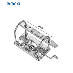 Maxi Lever Arch File F/S Broad Fixed Mechanism With Pocket Black,75 mm wide spine holds up to 500 A4 sheets 80 gsm with replaceable spine labels for easy identification of contents, BF403FP