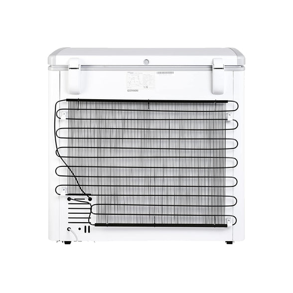 Super General Chest-Freezer 200 Liter Gross Volume, SGF-222, White, Compact Deep-Freezer with Storage-Basket, Lock & Key, Quick Freeze, 82.2 x 56.5 x 83.5 cm, 1 Year Warranty