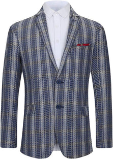 Piero Lusso Boys' Fashion Modern Fit Sport Blazers Casual Jackets 8/S