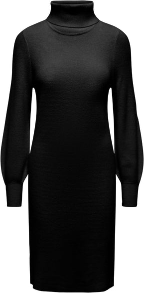 Only Women's Onlsasha L/S Roll Neck Dress Nca Knt Knitted dress