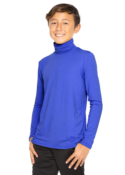 Oh So Soft Boy's Long Sleeve Poly Spandex Turtleneck