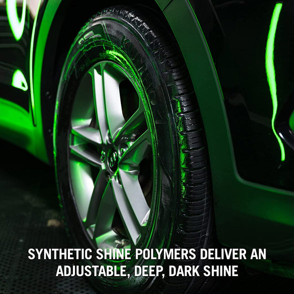 Turtle Wax 53733 Hybrid Solutions Graphene Acrylic Tire Shine Spray Coating, 23oz, Black