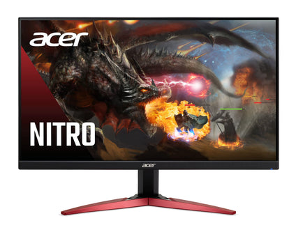 Acer Nitro KG241Y Sbiip 23.8” Full HD (1920 x 1080) VA Gaming Monitor | AMD FreeSync Premium Technology | 165Hz Refresh Rate | 1ms (VRB) | ZeroFrame Design | 1 x Display Port 1.2 & 2 x HDMI 2.0