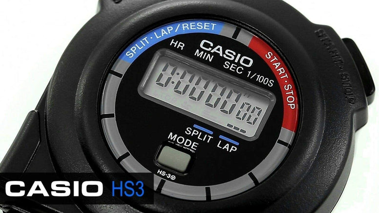 Casio Digital Dial Resin Stop Watch - Hs-3V-1Brdt