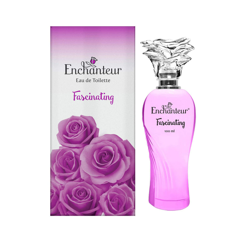 Enchanteur Fascinating Eau De Toilette, Perfume For Women, Long Lasting Fragrance, 100 ml