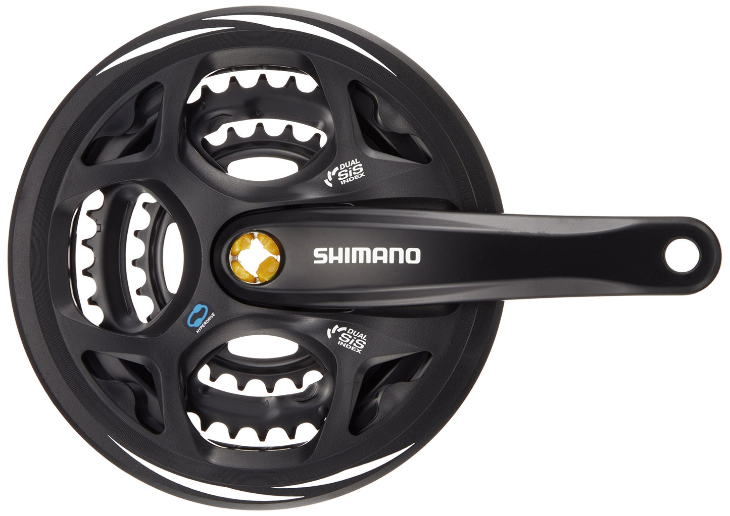 SHIMANO Crankset 8-speed Black FC-M311 48/38/28T 175mm