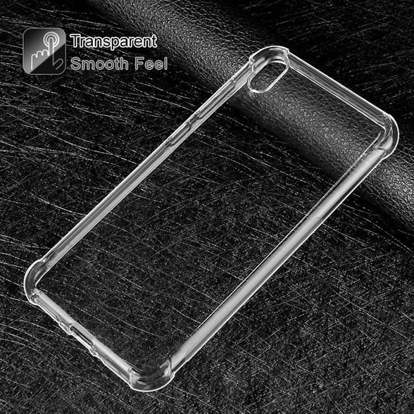 Xiaomi Protective Soft Silicone Shockproof Hybrid Protection Back Cover Case for Xiaomi Mi Redmi 7A - Transparent