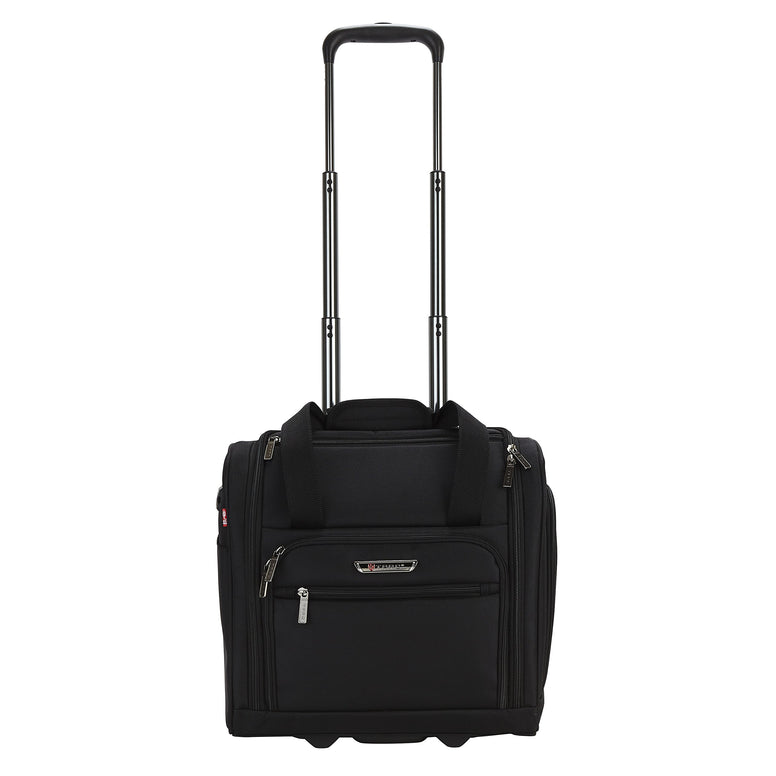 TPRC 15" Smart Under Seat Carry-On Luggage with USB Charging Port