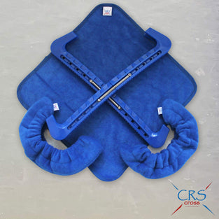 CRS Cross Skate Guards, Soakers & Towel Gift Set - Ice Skating Guards and Soft Skate Blade Covers for Figure Skating or Hockey