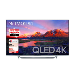 Xiaomi 75 Inch Qled 4K Hdr10+ Smart Android Tv With Hands Free Google Assistant, Support Dolby Audio,Dolby Vision, Netlfix, Grey, L75M6-Esg
