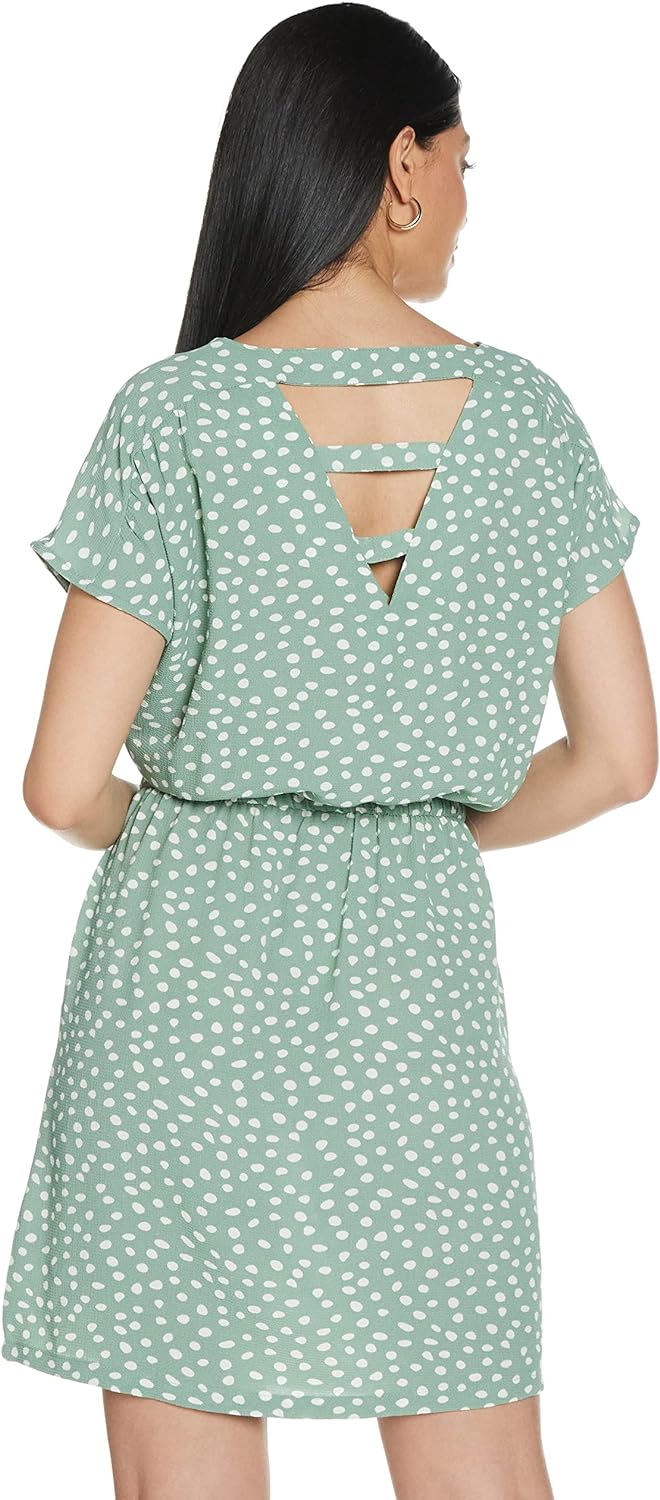 ONLY Women's Onlmariana Myrina S/S Det Dress Noos WVN Casual