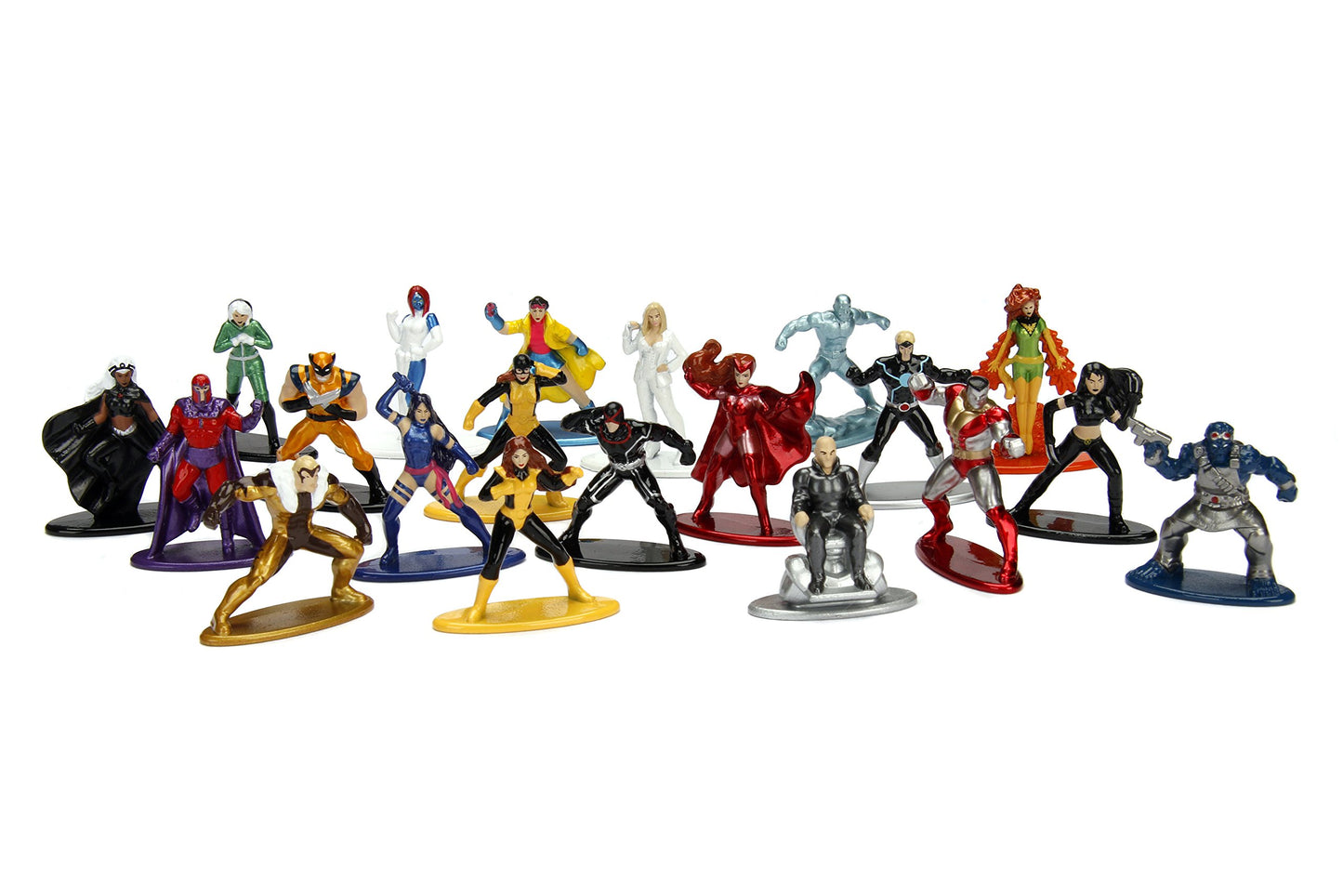 Jada Toys Marvel X-Men 20 Pack Die-Cast Figures, 1.65" Scale Collectable Figurine 100% Metal