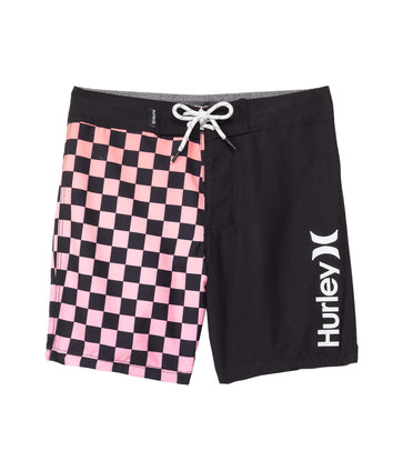 Hurley Boy's Checker Print Boardshorts (Little Kids)