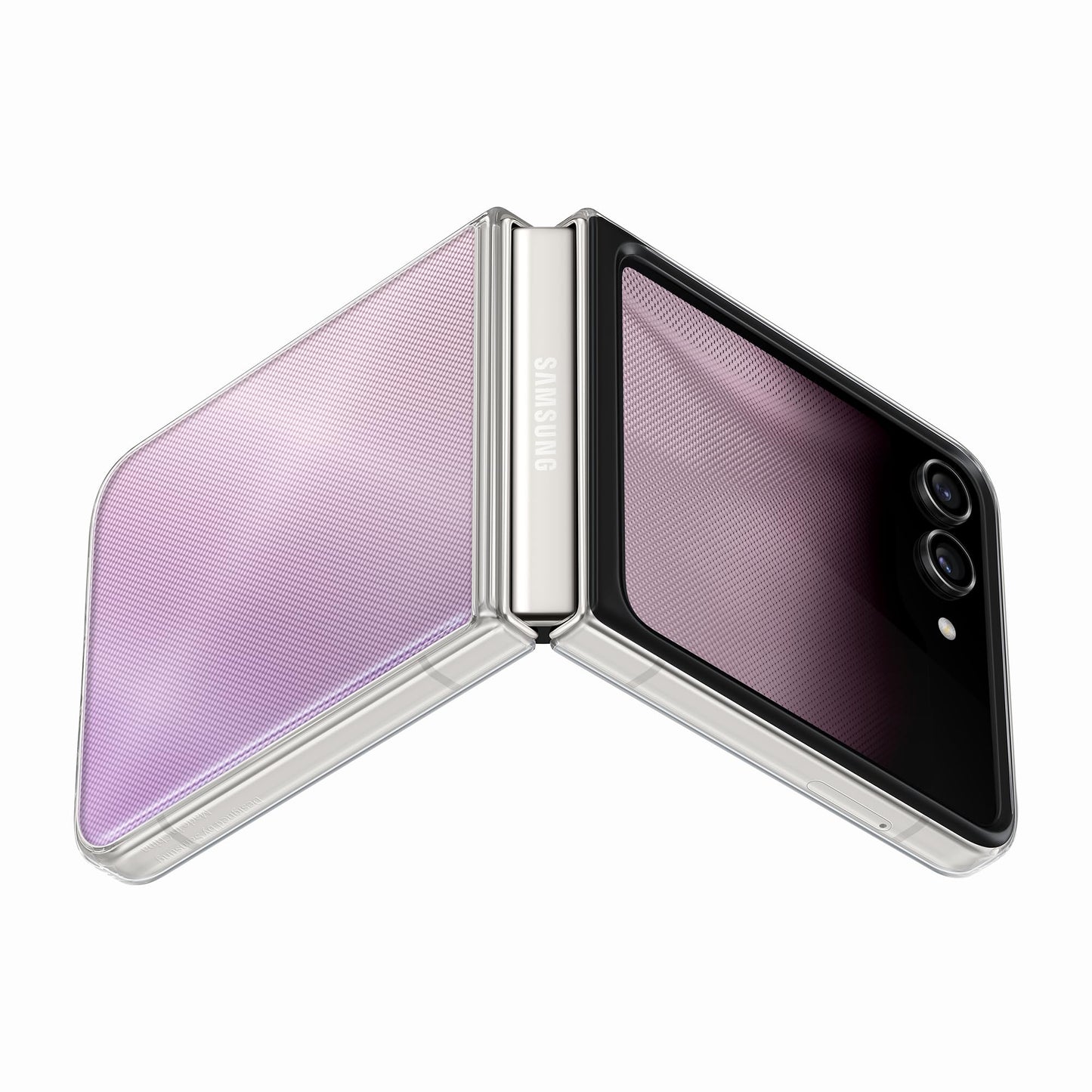 Samsung Galaxy Z Flip5 Flipsuit Clear Case