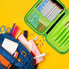 Pencil Case Boys Cute School Supply Organizer Cool Green Pen Box Holder Bag with Zipper Pencil Case Large Capacity School Supplies Organizer Box Pen Pouch Bag for Kids Teen