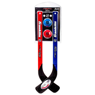 Franklin Sports NHL Flexplay 2-Player Stick & Ball Set