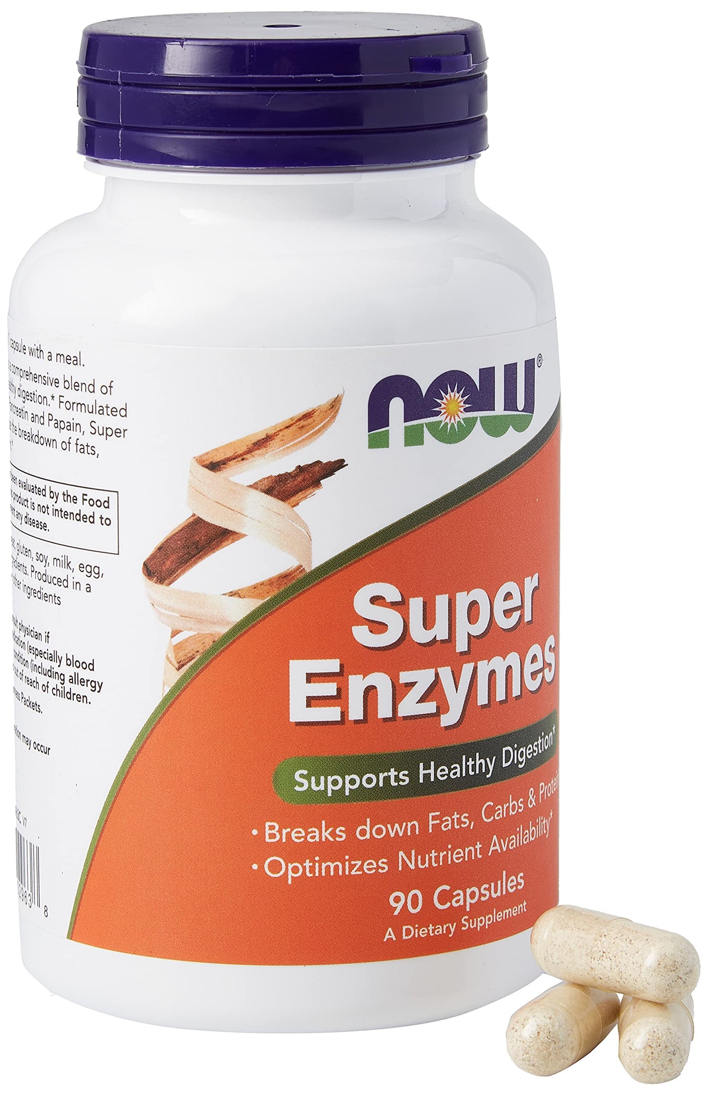 Now Foods, Super Enzymes, 90 Capsules