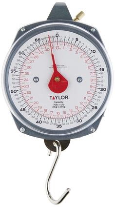 Taylor Precision Products Dial Style 70-Pound IndUStrial Hanging Scale, One Size