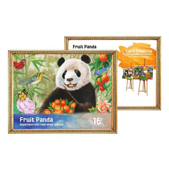 Dementia Puzzles 16 Large Piece Jigsaw Puzzles Dementia Activities for Seniors or Elderly Alzheimer's Patients – Fruit Panda