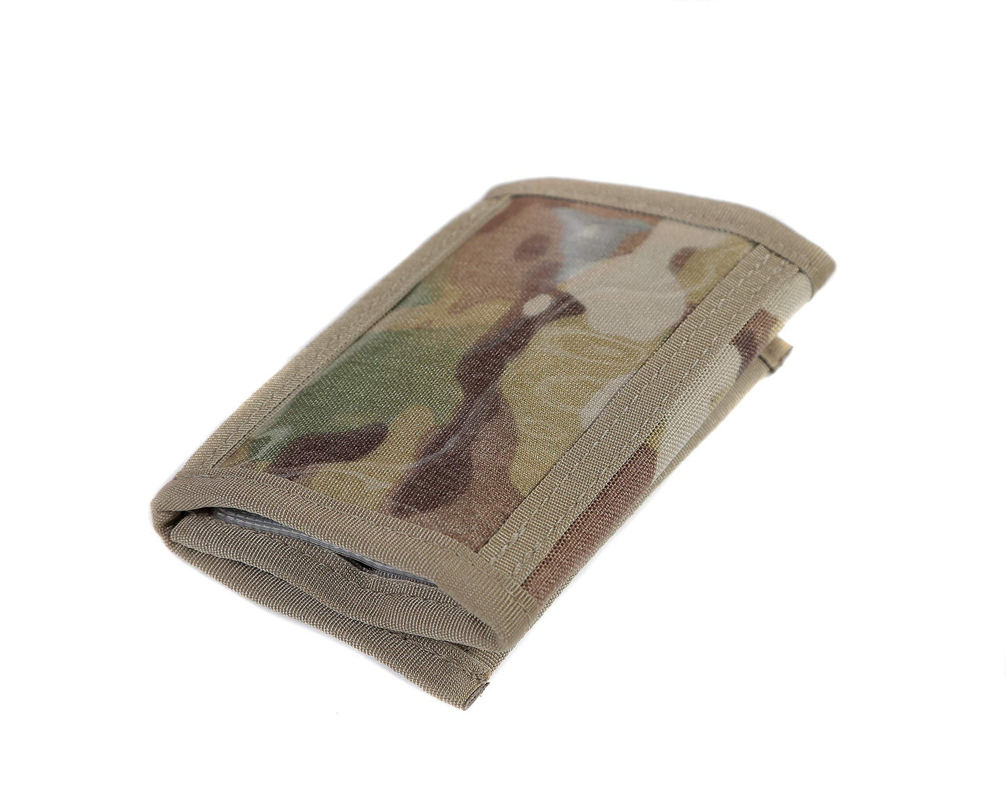 Raine Military MultiCam Trifold Wallet - Trifold Wallets for Men - Tactical Wallet - Mens Military Accessories - Mens Wallet - Velcro Wallet