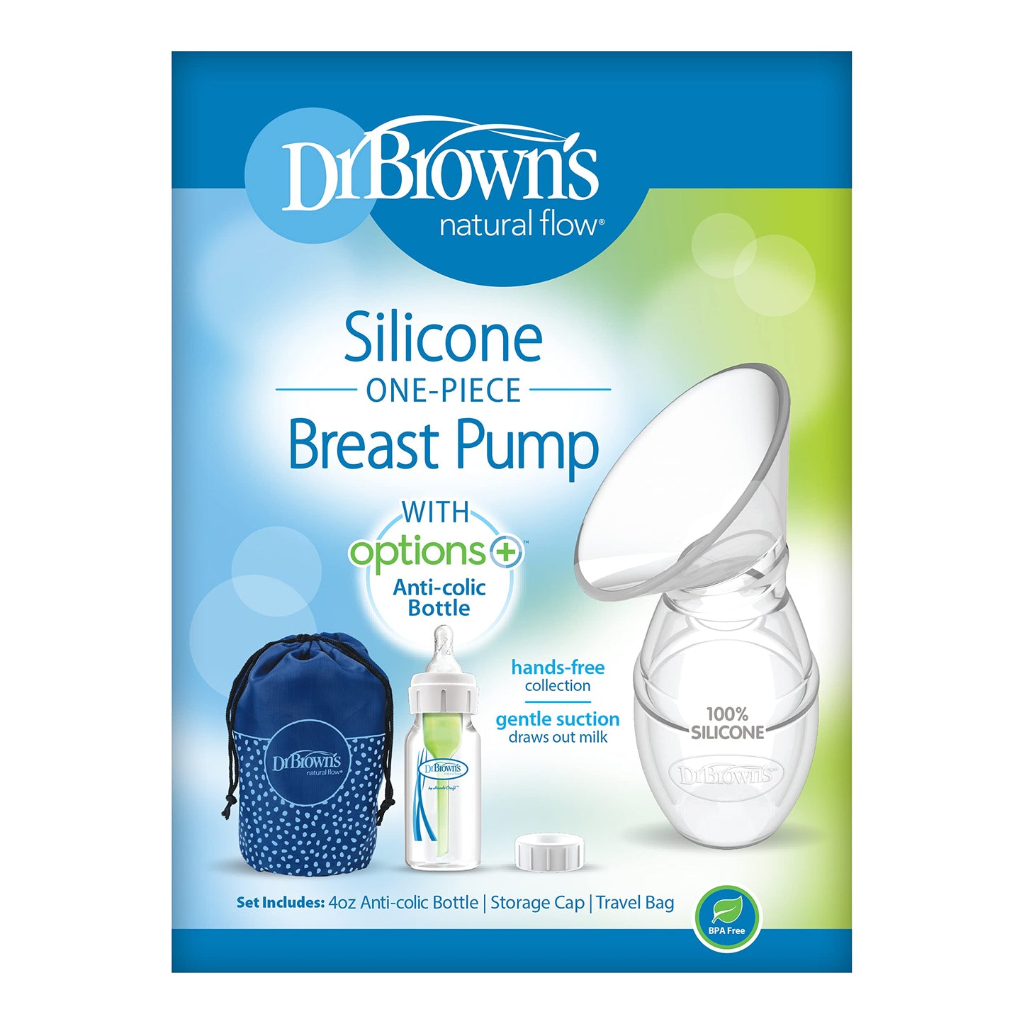 Dr Browns Milkflow One-Piece Silicone Breast Pump