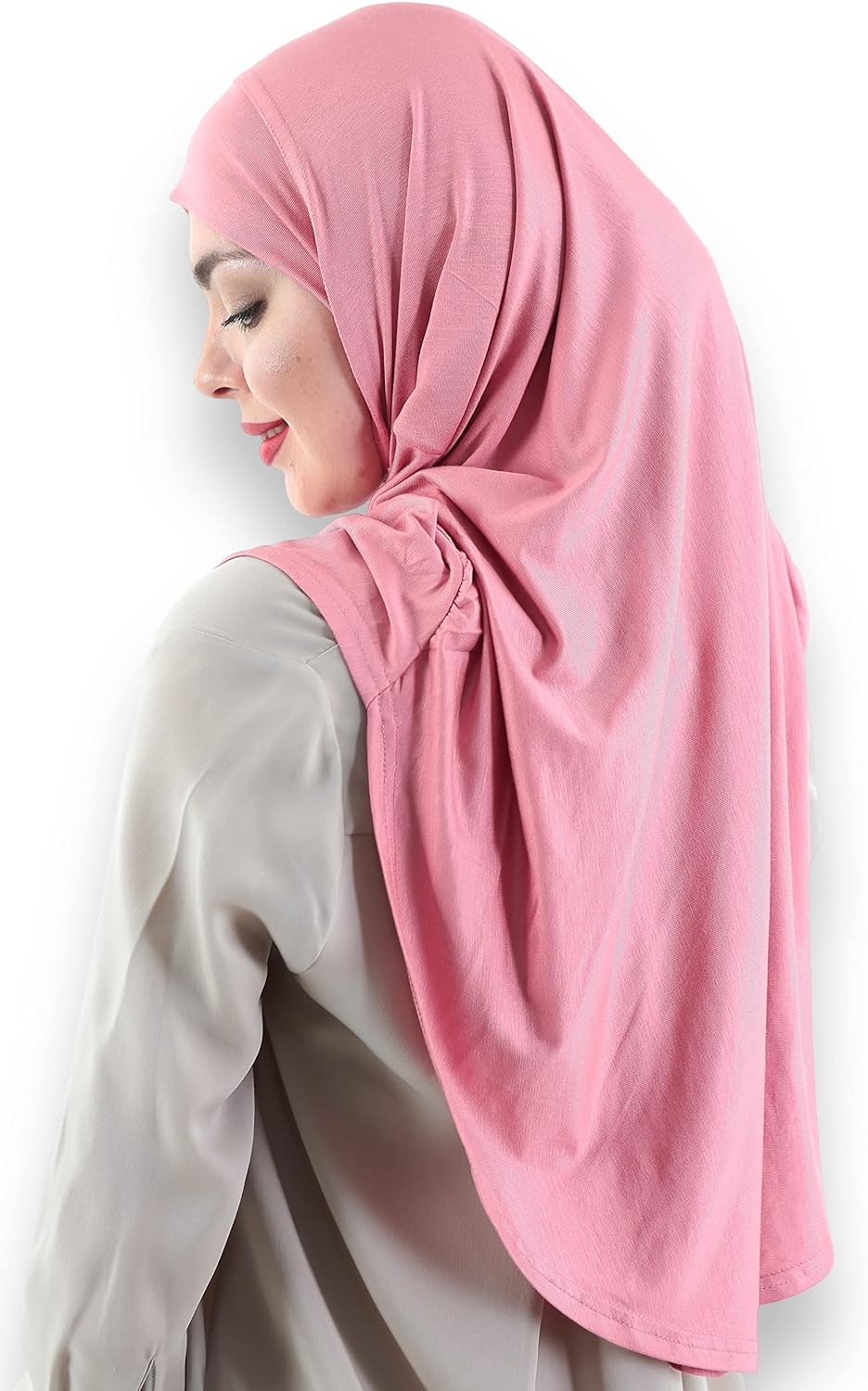 Avanos Easy Wear Soft Hijab for Women, Instant Hijab Long Scarf, Jersey Turbans Prayer Muslim Abayas Dress Clothes Jilbab